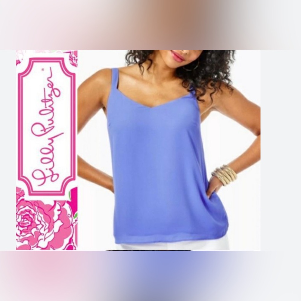Lilly Pulitzer Tops Nadia Cami Aurora Purple